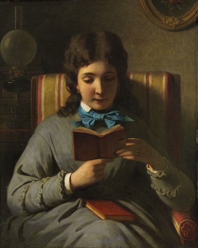 Reading Girl by Anton Ebert